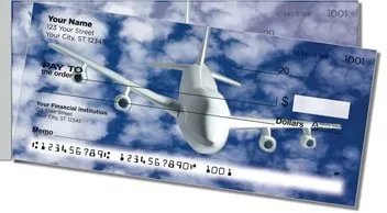 Friendly Sky Side Tear Design Checks
