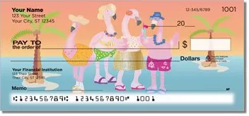 Fun Flamingo Design Checks