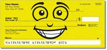 Funny Face Personalized Checks
