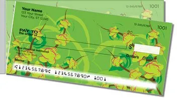 Gardenia Side Tear Design Checks