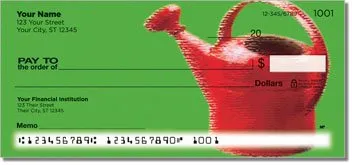 Gardening Personalized Checks