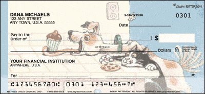 Gary Patterson Pets Personal Checks