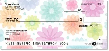 Geo Floral Design Checks