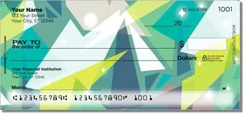 Geometric Sparkle Design Checks