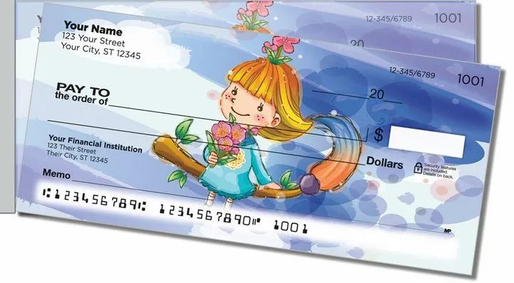 Glad Kid Side Tear Personal Checks