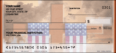 God and Country Personal Checks