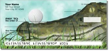 Gone Golfing Personalized Checks