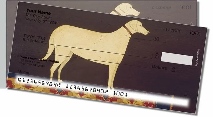 Good Dog Side Tear Personal Checks