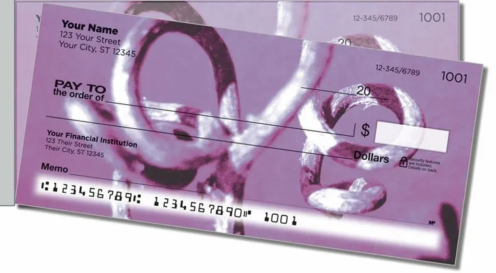 Grapevine Side Tear Personal Checks