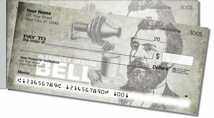 Great Inventors Side Tear Personal Checks