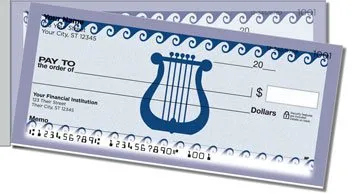 Greek to Me Side Tear Design Checks