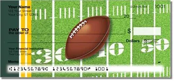 Green and Gold Football Fan Design Checks