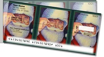 Grissom Christmas Side Tear Personalized Checks