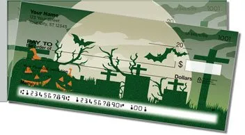 Halloween Graveyard Side Tear Checks
