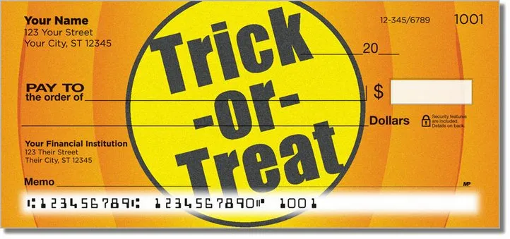 Halloween 2 Personal Checks