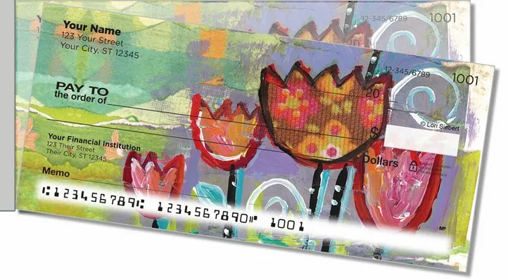 Happy Go Lucky Side Tear Personal Checks