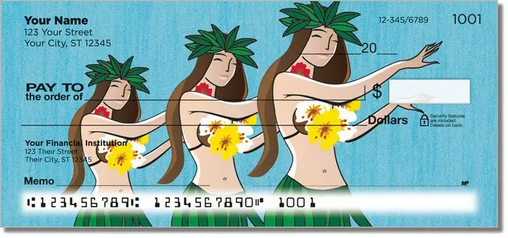 Hawaii Vacation Personal Checks