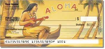 Hawaiian Art Checks
