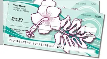 Hawaiian Hibiscus Side Tear Checks
