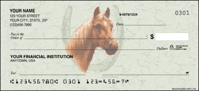 Horses Personal Checks