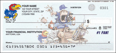 Kansas No 1 Fan Personal Checks