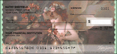 Lisa Janes Fairies Personal Checks