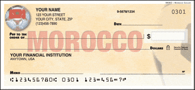 Morocco World Soccer Personal Checks