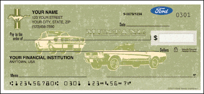 Mustang Legends Personal Checks