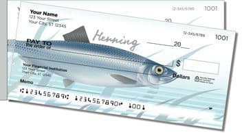 Ocean Fish Side Tear Personalized Checks