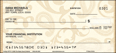 Paisley Personal Checks