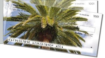 Palm Tree Side Tear Personalized Checks