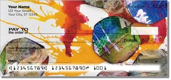 Paper Circle Personalized Checks