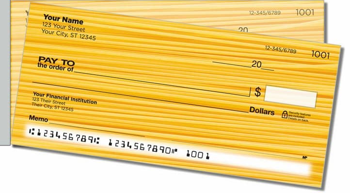 Pasta Side Tear Personal Checks
