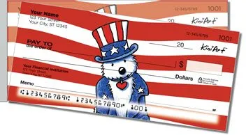 Patriot Series Side Tear Personalized Checks