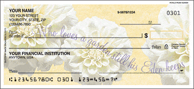 Petals from Heaven Personal Checks