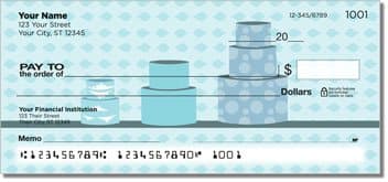 Piece of Cake Personalized Checks