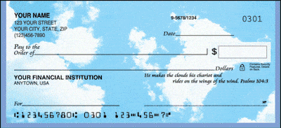 Psalms of the Heavens Personal Checks