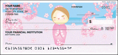 Quiet Wishes Personal Checks