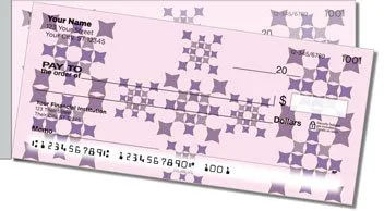 Quilt Square Side Tear Personalized Checks