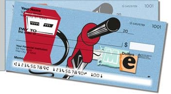 Ransom Note Side Tear Personalized Checks