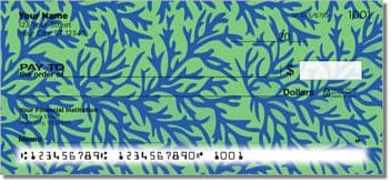 Reef Print Personalized Checks