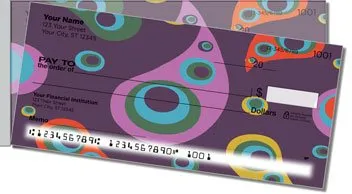 Retro Paisley Side Tear Design Checks