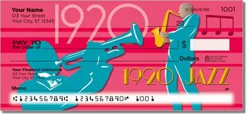 Roaring Twenties Personalized Checks