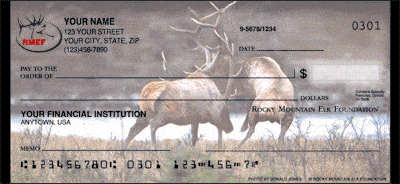 Rocky Mountain Elk Foundation Personal Checks