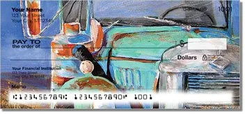 Rusty Truck Personalized Checks