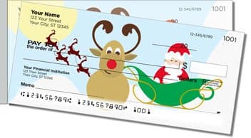 Santa Claus Side Tear Design Checks