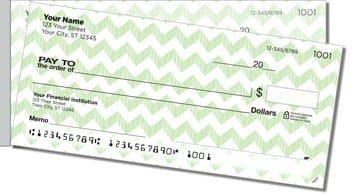 Sassy Chevron Side Tear Design Checks