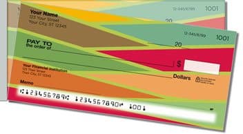 Slats of Color Side Tear Checks