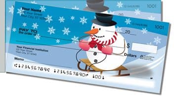 Snowman Side Tear Design Checks