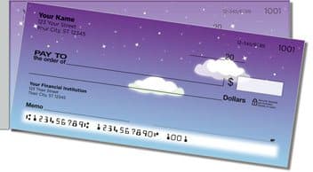 Starry Sky Side Tear Personalized Checks